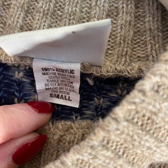 Classic Elements 90’s Y2k Cottage Core  Floral Tunic Sweater Dress Woman’… - Picture 8 of 8